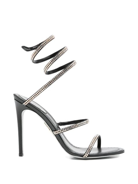 René Caovilla Cleo heeled sandals - Black - zdjęcie produktu nr 1