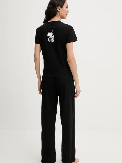 Karl Lagerfeld piżama bawełniana IKON - zdjęcie produktu nr 2