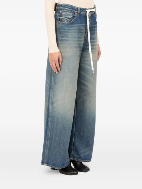 MM6 Maison Margiela wide-leg jeans - Blue