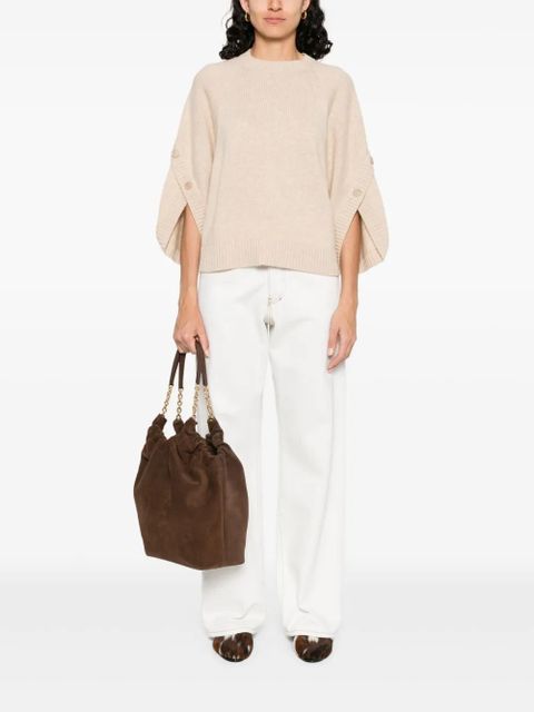 Max Mara crew-neck sweater - Neutrals