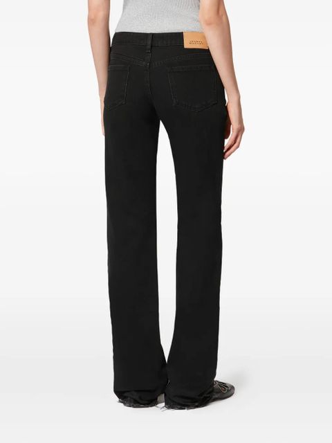 ISABEL MARANT Denala flared jeans - Black