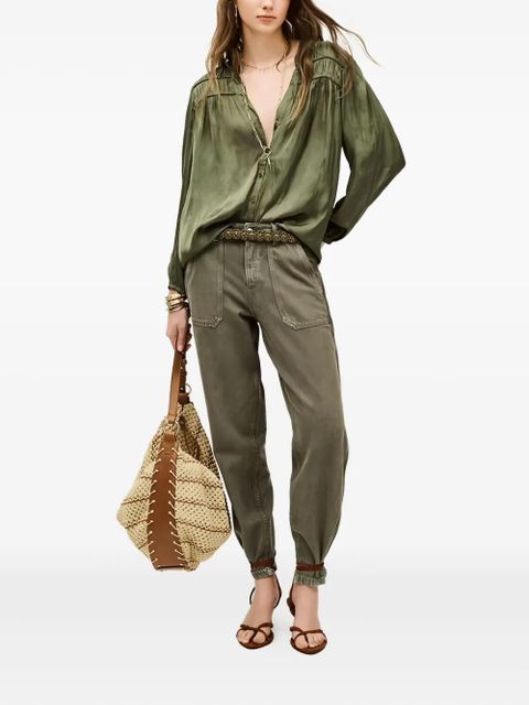 Ba&Sh Cessia buttoned shirt - Green - zdjęcie produktu nr 2