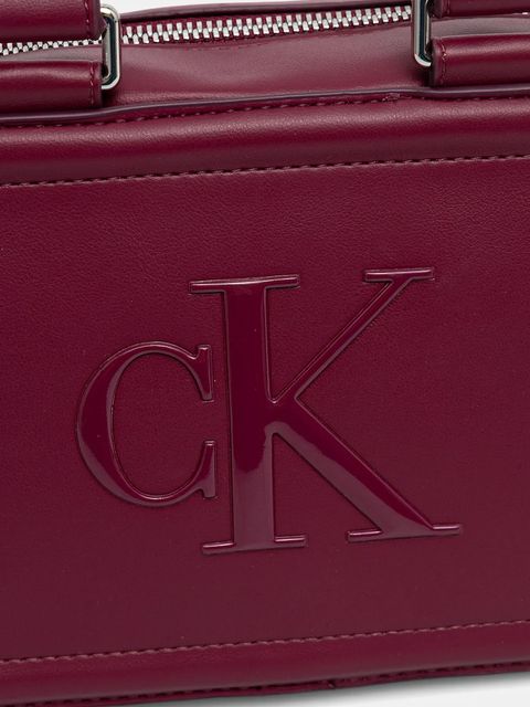Calvin Klein torebka kolor bordowy LV04F3411G