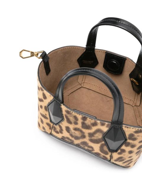 Jimmy Choo mini Diamond tote bag - Neutrals