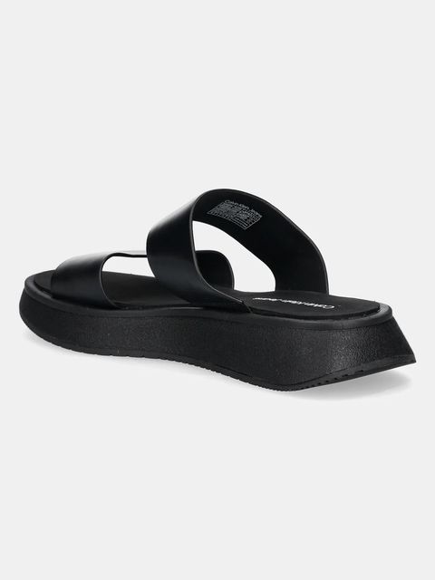 Calvin Klein Jeans klapki SANDAL SLIDE DOUBLE STRAP