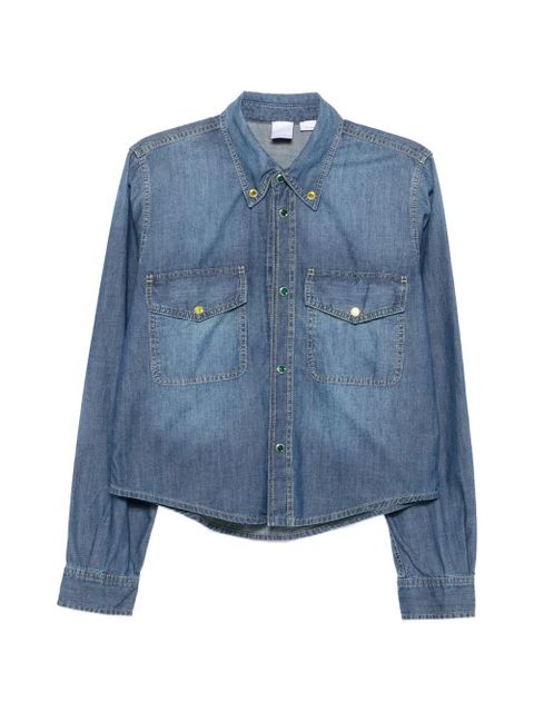 PINKO Scherma pocket button shirt - Blue - zdjęcie produktu nr 1