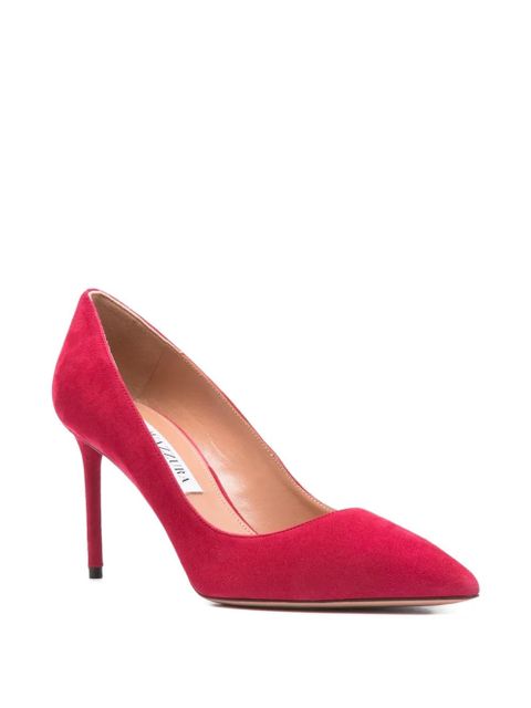 Aquazzura 85mm pointed-toe pumps - Pink