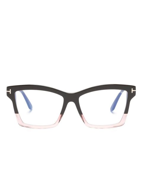 TOM FORD Eyewear square-frame glasses - Brown - zdjęcie produktu nr 1