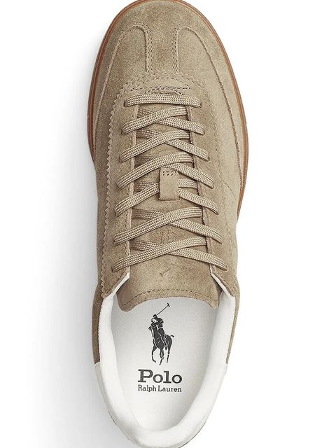 Polo Ralph Lauren sneakersy zamszowe Bedford Pp kolor beżowy 809967889002