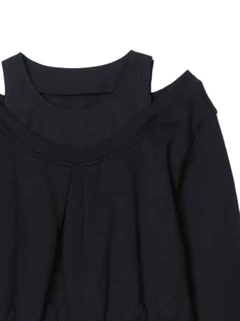 3.1 Phillip Lim cut-out long-sleeve sweatshirt - Black - zdjęcie produktu nr 2