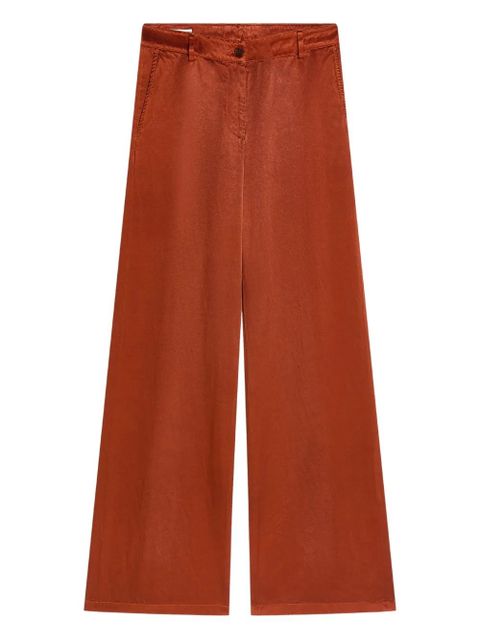DRIES VAN NOTEN wide-leg trousers - Brown - zdjęcie produktu nr 1
