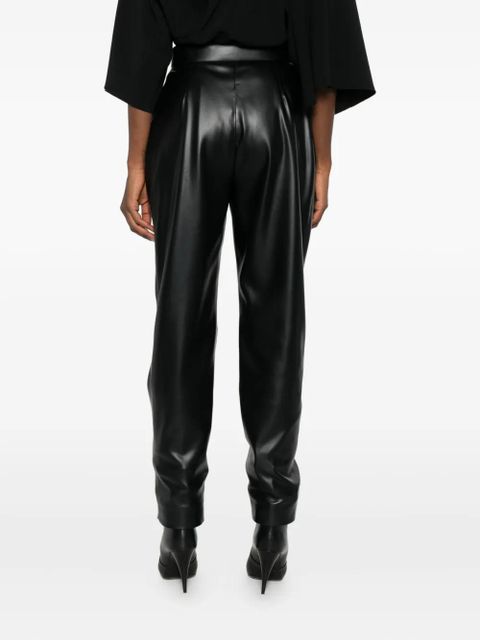 Balmain faux-leather trousers - Black - zdjęcie produktu nr 2