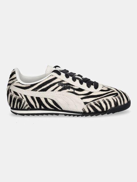 Puma sneakersy zamszowe Arizona Zebra Wns damskie kolor beżowy 404398 - zdjęcie produktu nr 2
