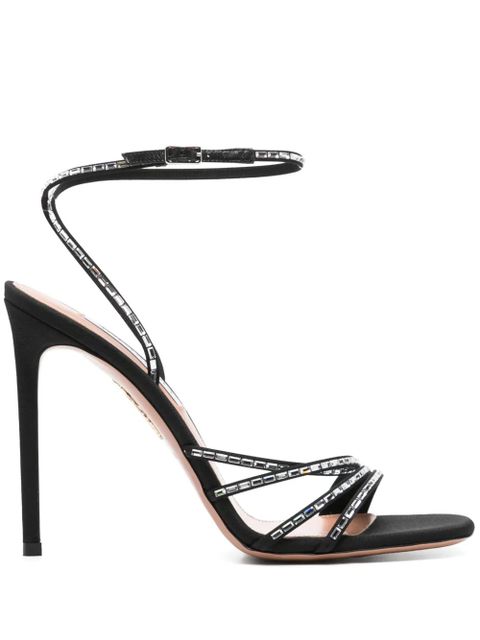 Aquazzura 105mm Mistica sandals - Black - zdjęcie produktu nr 1