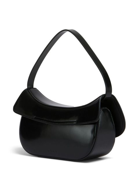 Marni leather shoulder bag - Black