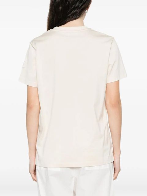 Moncler logo-detail T-shirt - Neutrals