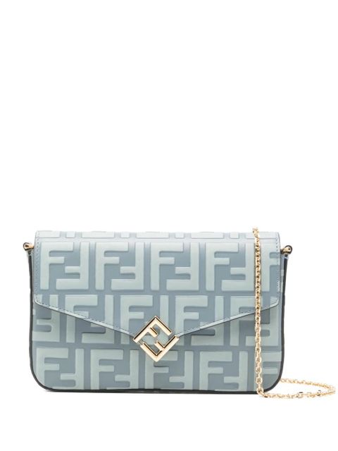 FENDI FF Diamonds clutch - Blue - zdjęcie produktu nr 1