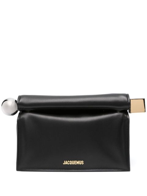 Jacquemus La Pochette Rond Carré clutch bag - Black - zdjęcie produktu nr 1