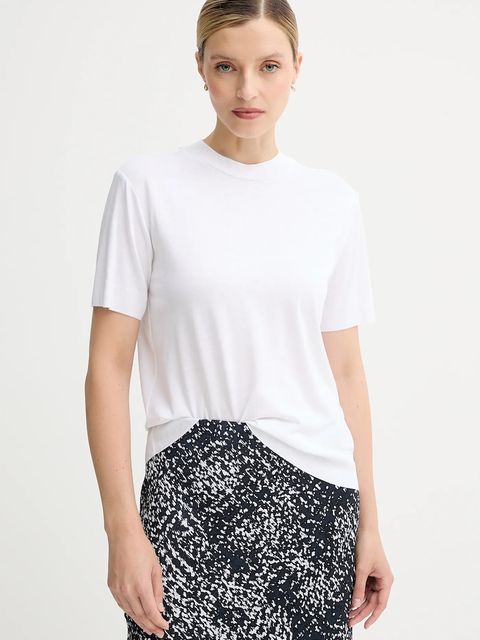 Calvin Klein t-shirt damski kolor biały LV044B206G - zdjęcie produktu nr 1