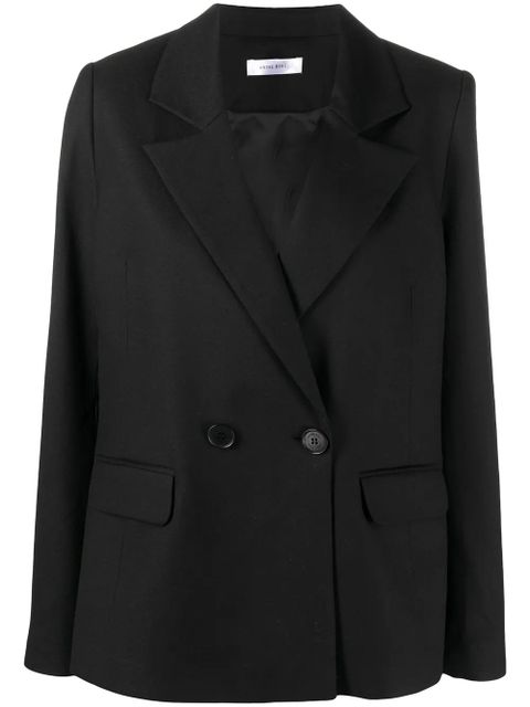 ANINE BING Becky double-breasted blazer - Black - zdjęcie produktu nr 1