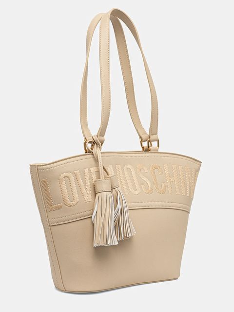 Love Moschino torebka kolor beżowy JC4285PP0MKJ0104 - zdjęcie produktu nr 2