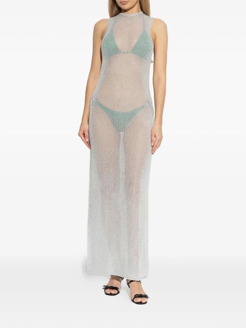 Bond-eye beach dress - White