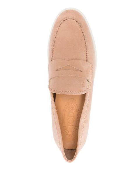 Tod's suede loafers - Pink