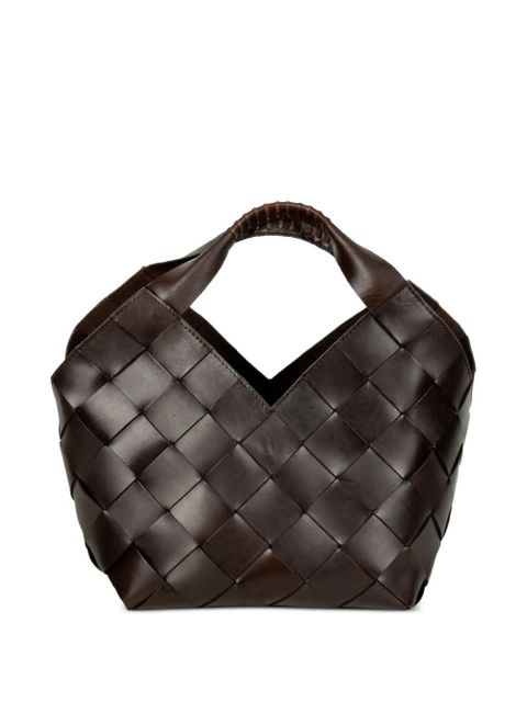 DRAGON DIFFUSION woven leather tote bag - Brown - zdjęcie produktu nr 1