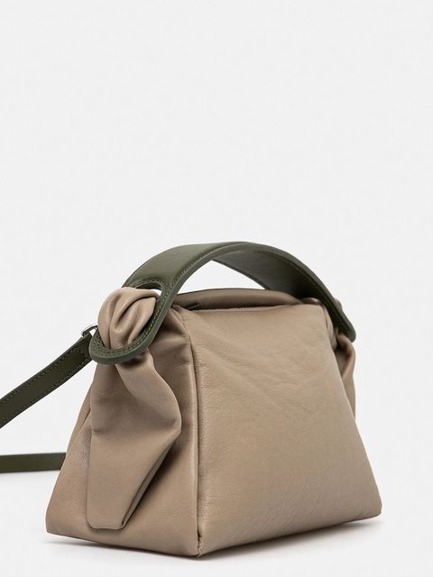 Kenzo torebka skórzana kolor beżowy FF52SA818L1B.11