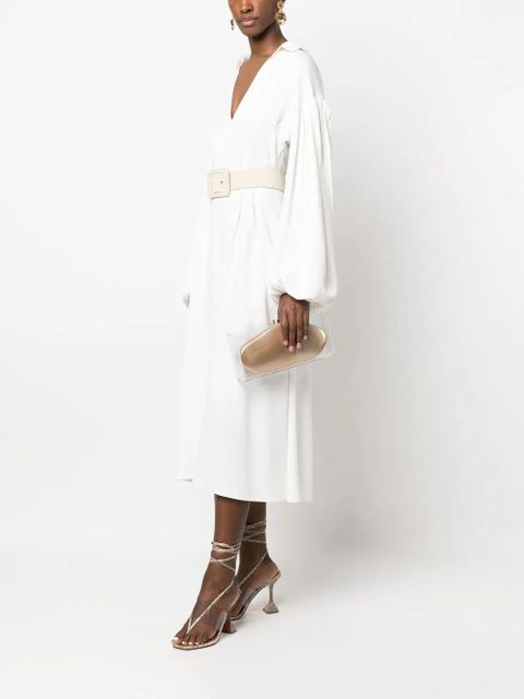 Cult Gaia Annika acrylic clutch bag - Gold - zdjęcie produktu nr 2