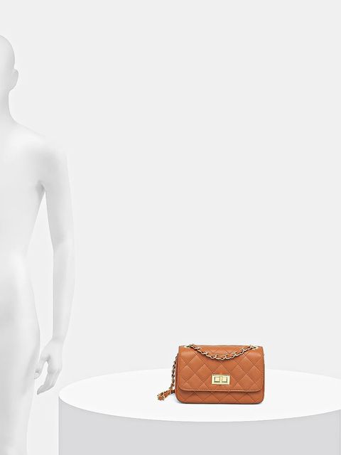 Answear.LAB torebka skórzana kolor brązowy - zdjęcie produktu nr 2