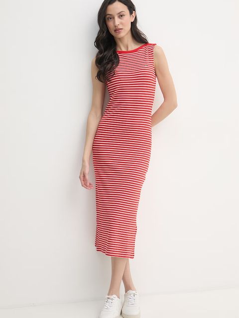 Tommy Hilfiger sukienka z wiskozy - zdjęcie produktu nr 1