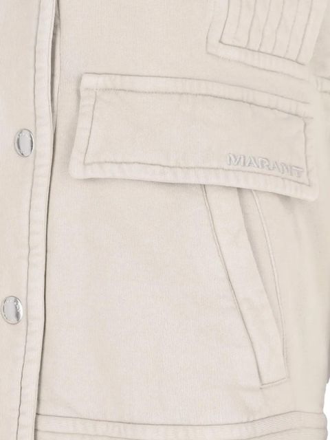 ISABEL MARANT Naelle gilet - Neutrals