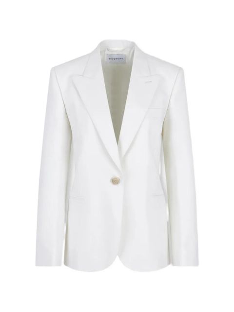 Givenchy button wool blazer - White - zdjęcie produktu nr 1