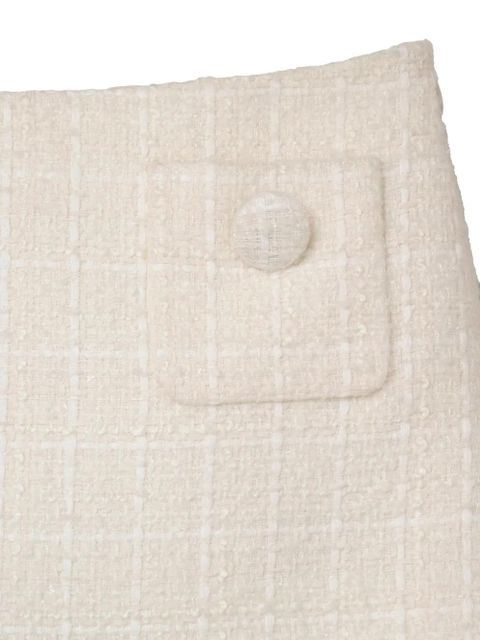 Marc Jacobs tweed mini skirt - Neutrals