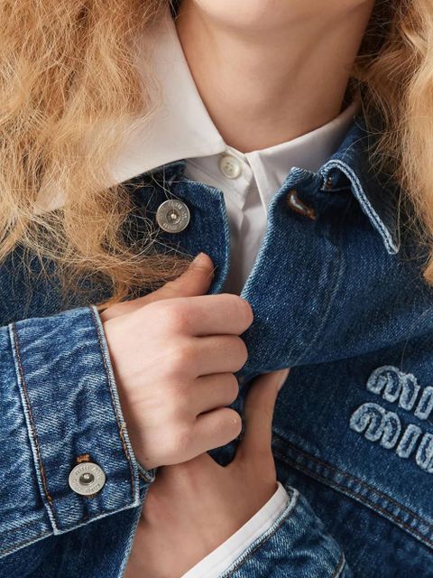 Miu Miu denim jacket - Blue