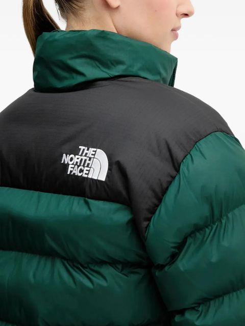 The North Face hooded padded puffer jacket - Green