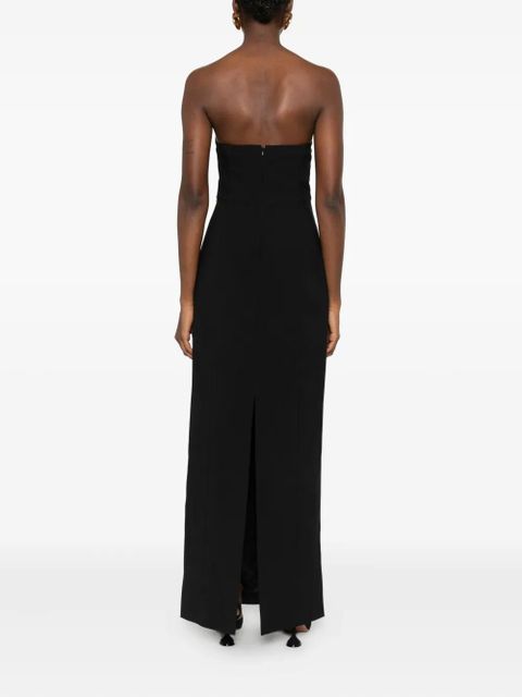 Solace London Senna maxi dress - Black