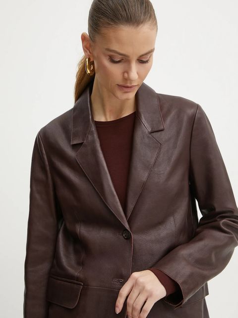 Forte Forte marynarka skórzana