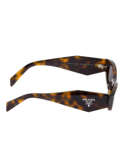 Prada Eyewear Symbole sunglasses - Brown