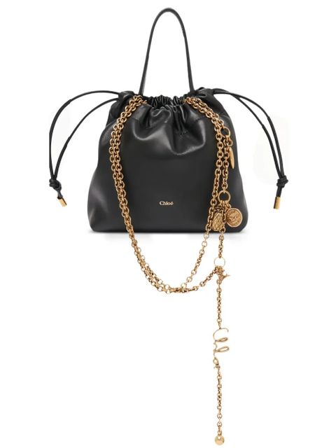 Chloé drawstring bucket bag - Black - zdjęcie produktu nr 1