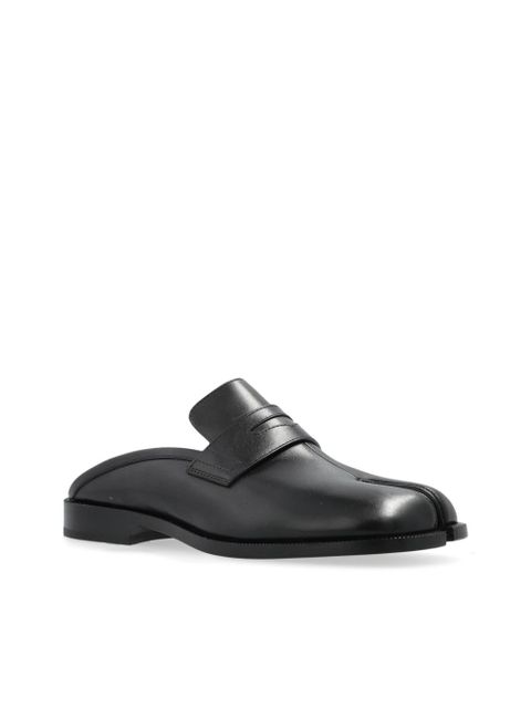 Maison Margiela Tabi City leather mules - Black