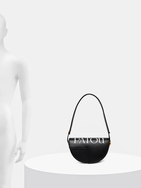 Patou torebka skórzana - zdjęcie produktu nr 2