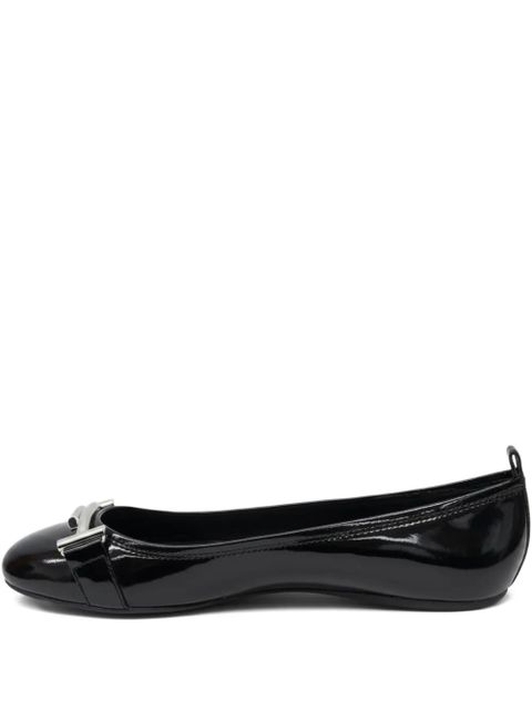 Tod's metal-bar ballet flats - Black - zdjęcie produktu nr 1