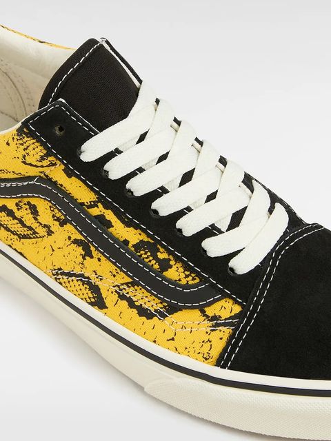 Vans tenisówki skórzane Old Skool kolor czarny VN000DB3Y231