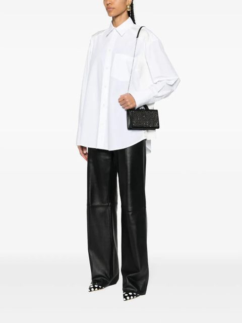 Marni crystal-embellished cross body bag - Black