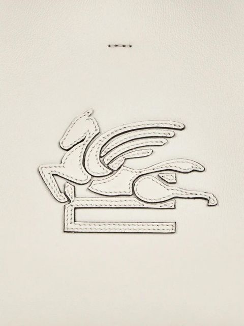 ETRO libra braided handle leather small tote bag - Neutrals