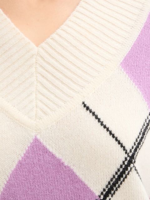 United Colors of Benetton sweter z dodatkiem wełny damski kolor fioletowy 1444E204E