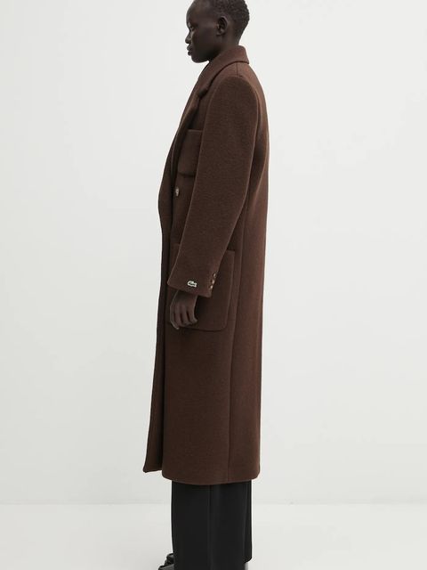 Lacoste płaszcz wełniany - zdjęcie produktu nr 1