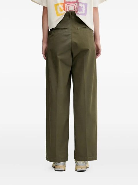 Carhartt WIP pleated straight-leg trousers - Green